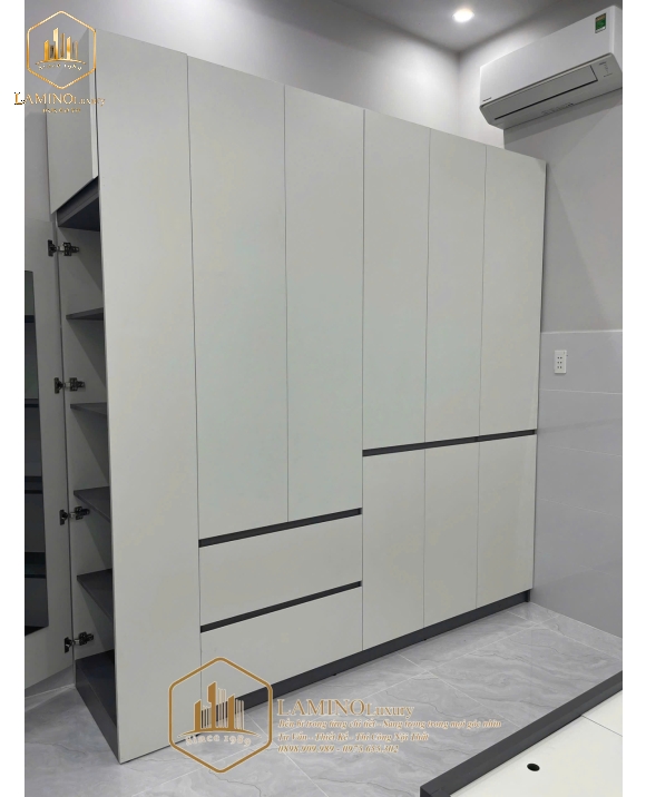 Tủ Quần Áo Hiện Đại Cao Cấp – Thiết Kế Theo Yêu Cầu, Sản Xuất Trực Tiếp Tại Xưởng