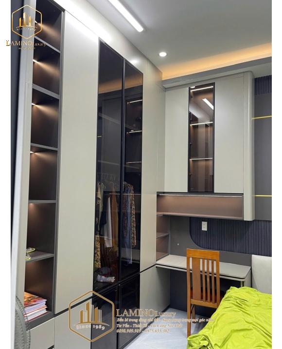 Tủ Quần Áo Hiện Đại Cao Cấp – Thiết Kế Theo Yêu Cầu, Sản Xuất Trực Tiếp Tại Xưởng