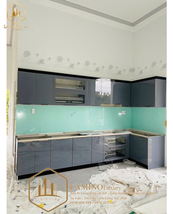 Kính Cánh Tủ Bếp – Giải Pháp Đẹp, Bền, Dễ Vệ Sinh Cho Mọi Gia Đình